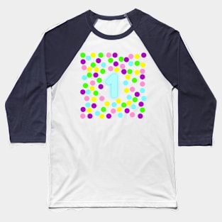 1 Number Baseball T-Shirt